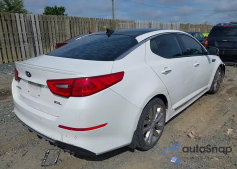 2015 Kia Optima Sxl Turbo z USA, uszkodzony, nr VIN 5XXGR4A67FG364888
